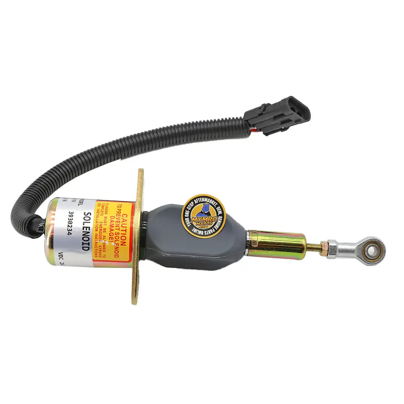 Load image into Gallery viewer, Diesel Shut Off Solenoid 3930234 For Cummins 6CT 8.3L Komatsu Excavator PC350-7 24V from MyMROmarts
