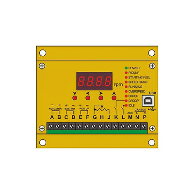 Digital Speed Controller DKG-253 DKG-255 for Datakom Engine Generator - Electrical Parts > Electronic Control System > Controllers and Monitors from MyMROmarts