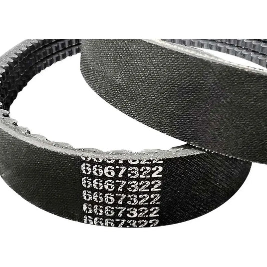 Drive Belt 6667322 For Bobcat Skid Steer Main Pulley Pump 653 751 S130 S150 S160 S175 S185 S205 T140 T180 T190 from MyMROmarts