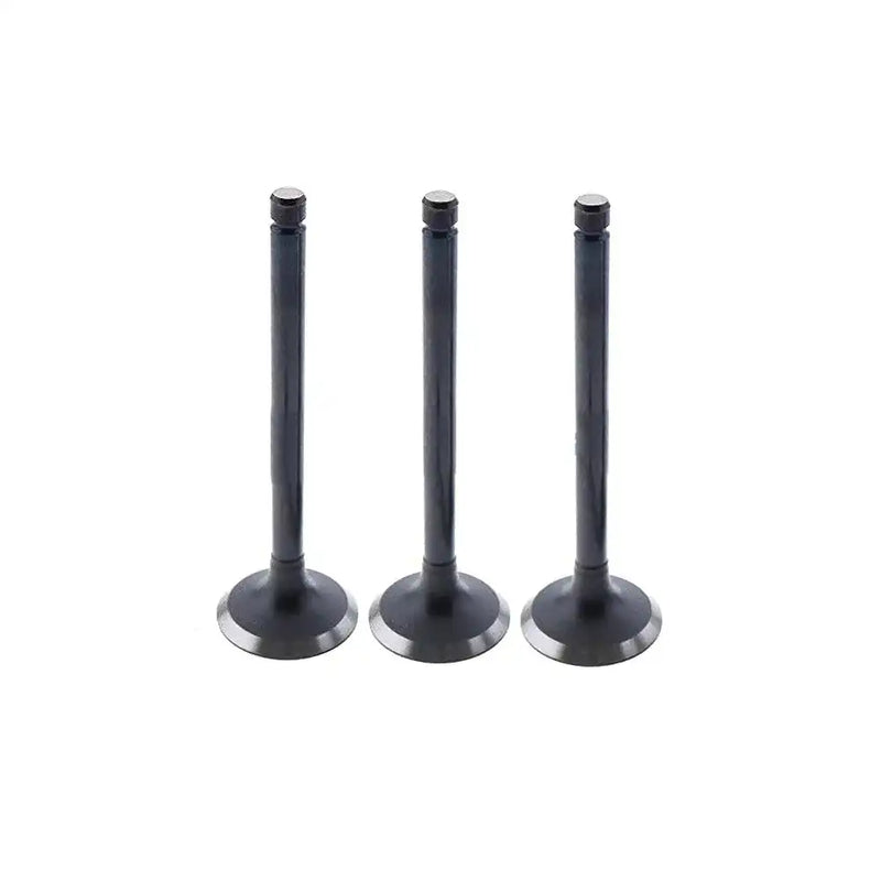 Load image into Gallery viewer, Exhaust Valve 3 Units 1 Set Y129100-11130 For Komatsu Excavator PC40FR-1 PC40FR-2 Yanmar 3TNE88 Komatsu 3D88 Engine - Engine Parts &gt; Engine Valve Train Parts &gt; Intake and Exhaust Valve from MyMROmarts
