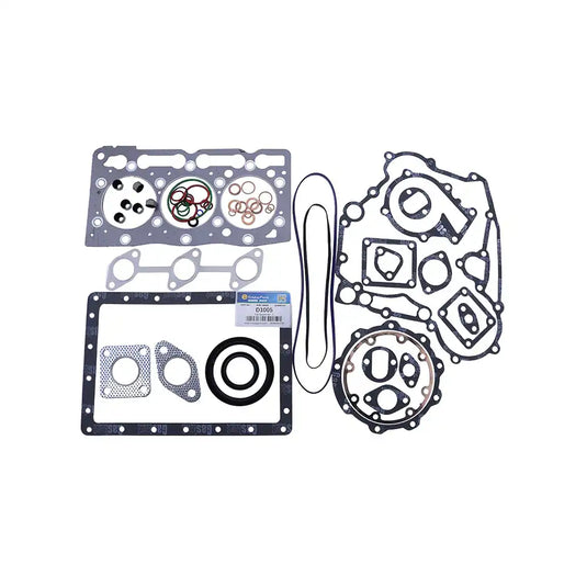 Engine Full Gasket Set D1005 for Kubota B2100 B2301HSD B2320 B2601HSD B7500 B7510 BX2660 BX2670 BX2680 ZD326 from MyMROmarts