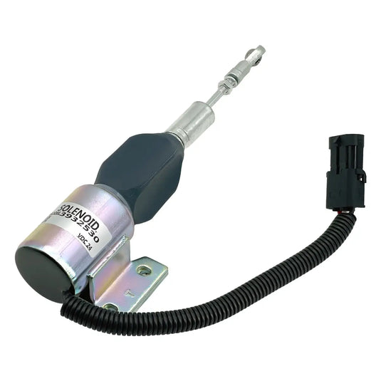 24V Engine Shutoff Solenoid 3932530 SA-4756-24 for Cummins Engine 5.9L 6BT from MyMROmarts