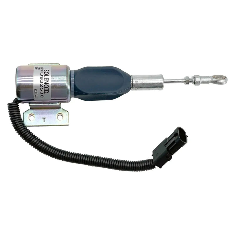 Load image into Gallery viewer, 24V Engine Shutoff Solenoid 3932530 SA-4756-24 for Cummins Engine 5.9L 6BT from MyMROmarts
