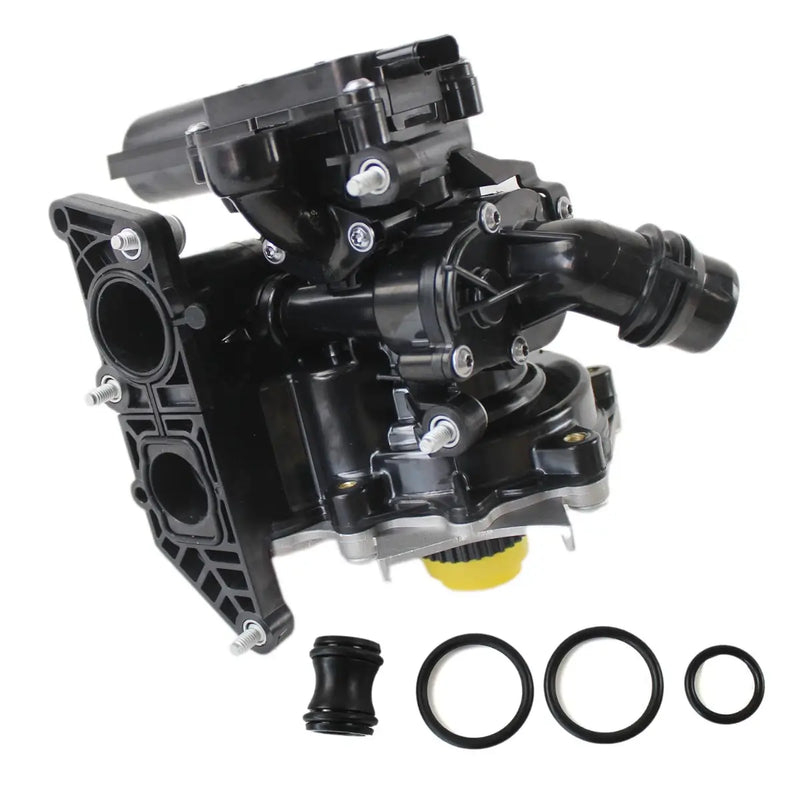 Indlæs billede i Gallery Viewer, Engine Water Pump 06L121111H 06L121111G Thermostat Housing Assembly for VW Golf Passat Tiguan - Engine Parts &gt; Cooling System &gt; Engine Water Pump from MyMROmarts
