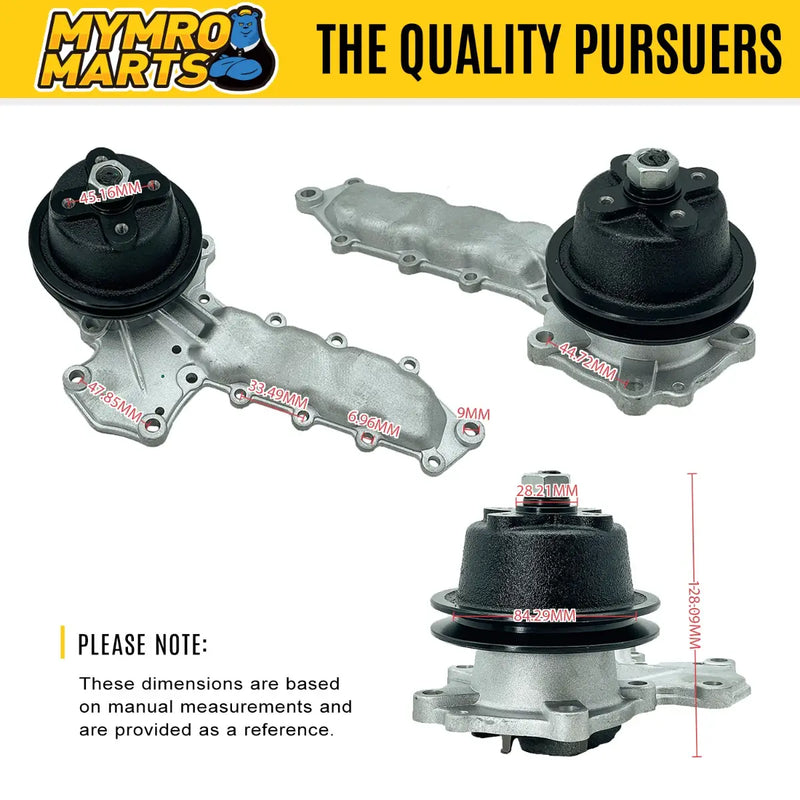 Load image into Gallery viewer, Engine Water Pump 1534173030 For Kubota L245 L295 L295DT L245F L245H L295 L295DT - Engine Parts &gt; Cooling System &gt; Engine Water Pump from  My Store
