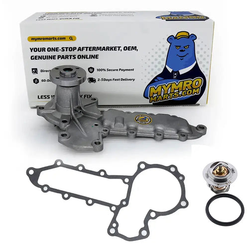 Engine Water Pump 6684225 6653941 15521-73035 COMPATIBLE WITH Bobcat 643 645 743 783B 743D 751 751G 753 - Engine Parts > Cooling System > Engine Water Pump from MyMROmarts