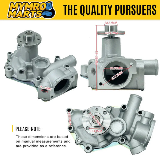 Engine Water Pump 8981262311 8981262312 8981262313 for Isuzu Engine 3LD1 3LD2 4LB1 4LC1 4LE1 4LE2 - Engine Parts > Cooling System > Engine Water Pump from  My Store