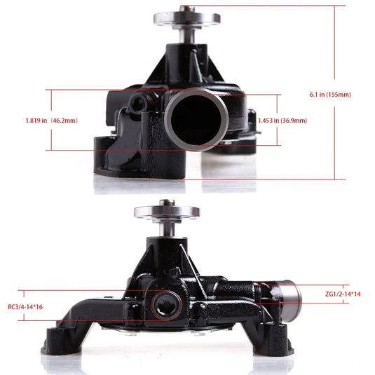 Engine Water Pump 8M0113734 18-3599-2 15201 9-42606 8503991 For Mercruiser Stern Drive FPenta 1968-1998 OMC Chrysler and Indmar - Inboard Engines - Engine Parts > Cooling System > Engine Water Pump from MyMROmarts