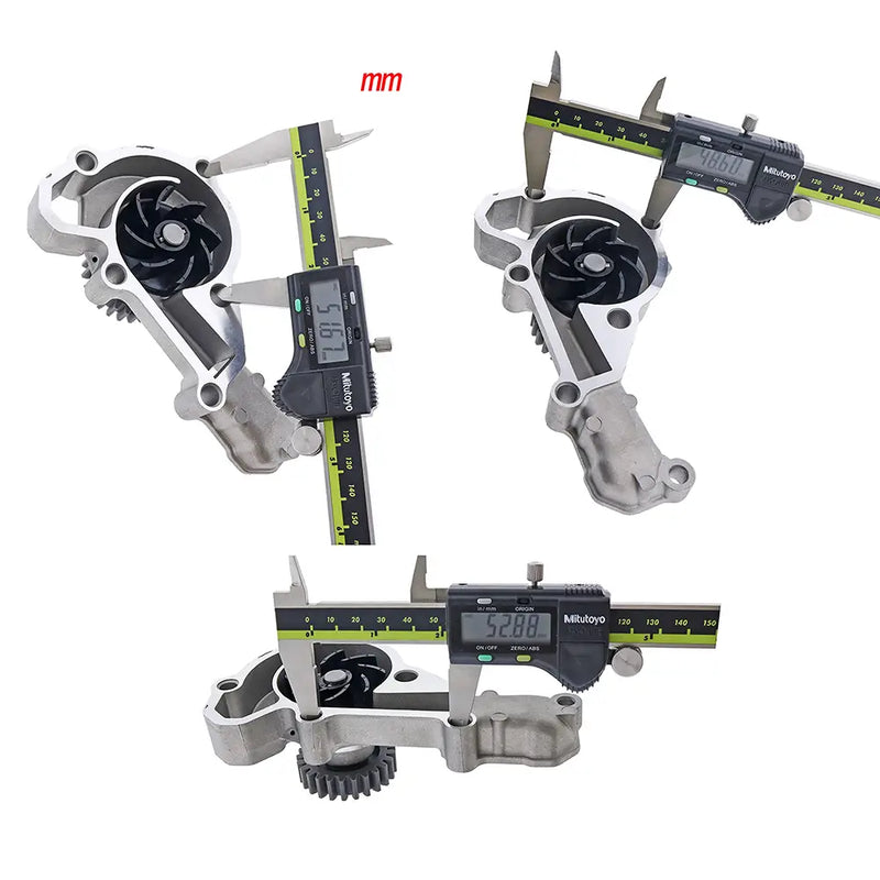 Load image into Gallery viewer, Engine Water Pump AM134585 With Gaskets M139017 M139018 Compatible With John Deere 285 320 325 335 345 Gx345 Gx325 425 445 455 F725 F911 Gators 4X2 6X4 Gas Gator Xuv 620I 625I 240 245 260 265 - Engine Parts &gt; Cooling System &gt; Engine Water Pump from MyMROmarts
