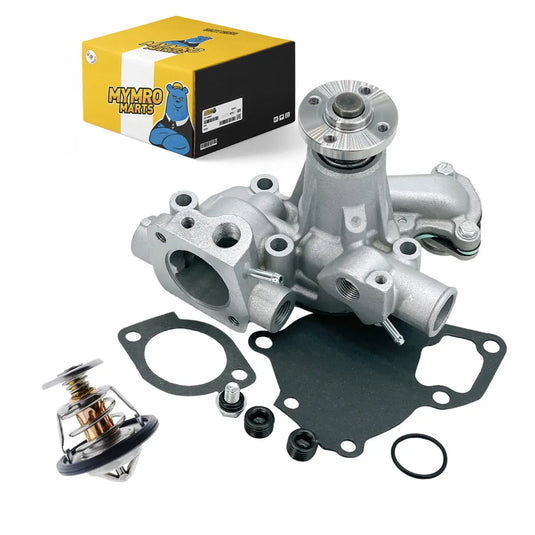 Engine Water Pump MIA880695 MIA884971 & Thermostat M811034 M801088 for John Deere 1445 1545 2027R 2520 3005 3TNV82A 7200 790 997 from MyMROmarts