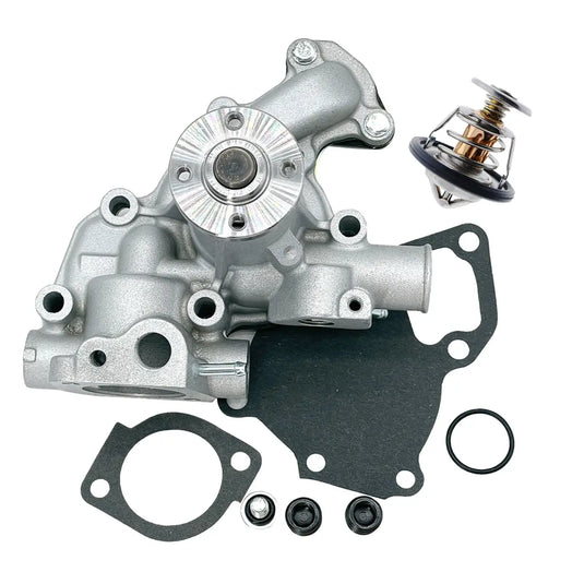 Engine Water Pump MIA880695 MIA884971 & Thermostat M811034 M801088 for John Deere 1445 1545 2027R 2520 3005 3TNV82A 7200 790 997 from MyMROmarts