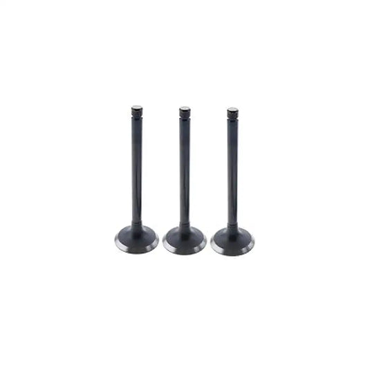Exhaust Valve 3 Units 1 Set For Airman PDS90 Isuzu Engine 3KC2 - Engine Parts > Engine Valve Train Parts > Intake and Exhaust Valve from MyMROmarts