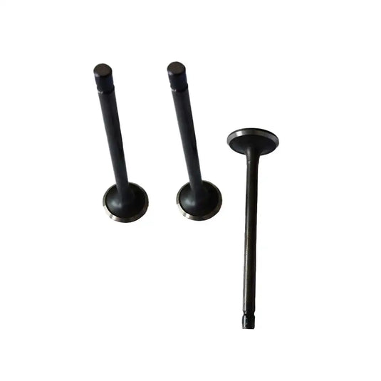 Exhaust Valve 3 Units 1 Set For Hitachi Excavator EX50UR Isuzu Engine 3AB1 - Engine Parts > Engine Valve Train Parts > Intake and Exhaust Valve from MyMROmarts