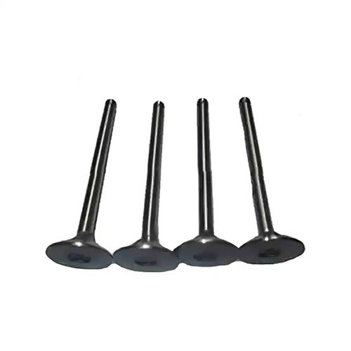 Exhaust Valve 4 Units 1 Set For Hyundai Mini Excavator R80-CR-9 Yanmar Engine 4TNE98 Komatsu Engine 4D98E - Engine Parts > Engine Valve Train Parts > Intake and Exhaust Valve from MyMROmarts