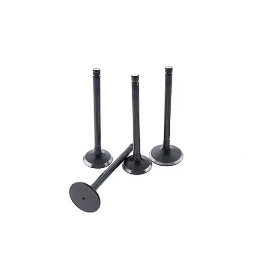 Exhaust valve 4 Units 1 Set For Yanmar Engine 4TNE92 Komatsu Engine 4D92E - Engine Parts > Engine Valve Train Parts > Intake and Exhaust Valve from MyMROmarts