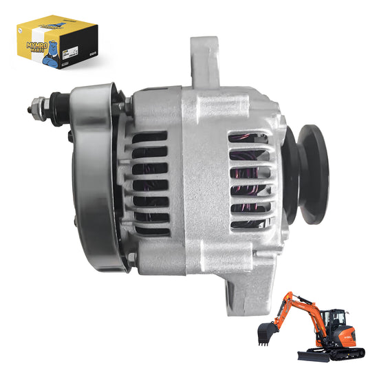 Alternator 5H909-42700 for Kubota M5660SUH M62 MX5400DTC MX6000DTHC KX033-4 U35-4 L3560 L4060HST L47 from MyMROmarts