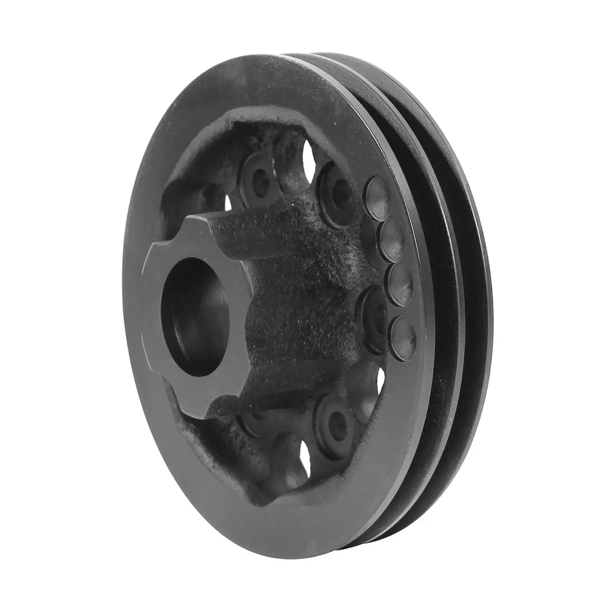 Fan Drive Pulley R90331 for John Deere Tractor 4250 4450 Engine 6076TF 6466A 6466D 6466T