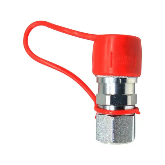 Female Flat Faced Coupler 7246790 for Bobcat 319 320 321 322 323 324 325 328 329 331 334 335 418 425 428 430 435 from MyMROmarts