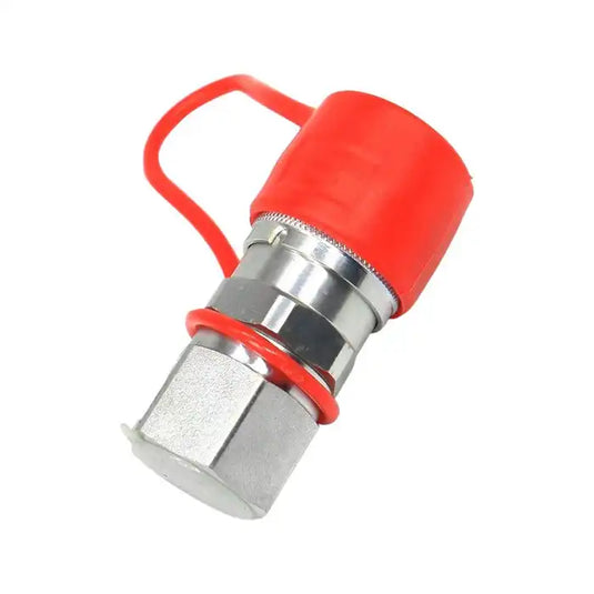 Female Flat Faced Coupler 7246790 for Bobcat 319 320 321 322 323 324 325 328 329 331 334 335 418 425 428 430 435 from MyMROmarts