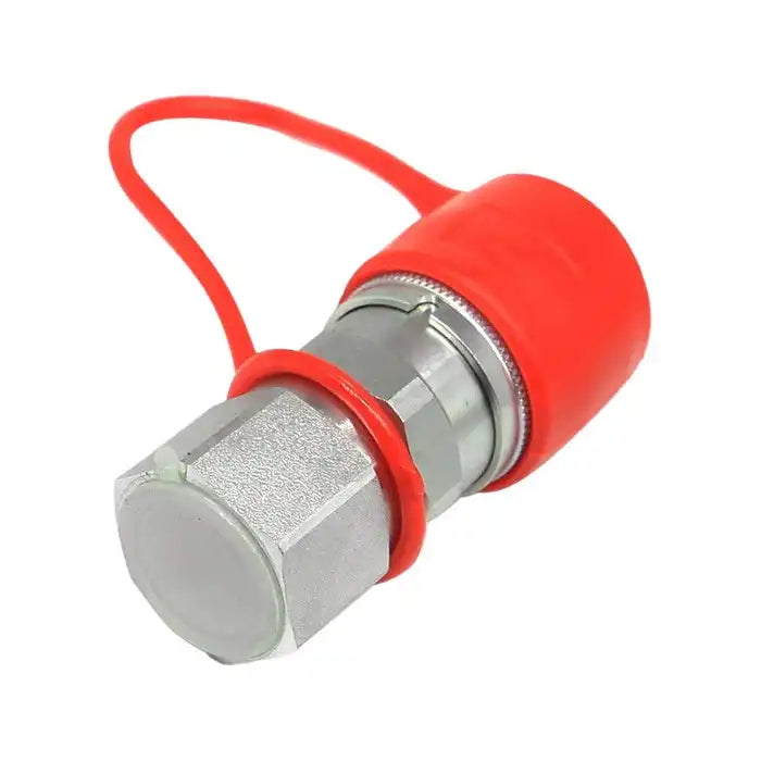 Load image into Gallery viewer, Female Flat Faced Coupler 7246790 for Bobcat 319 320 321 322 323 324 325 328 329 331 334 335 418 425 428 430 435 from MyMROmarts
