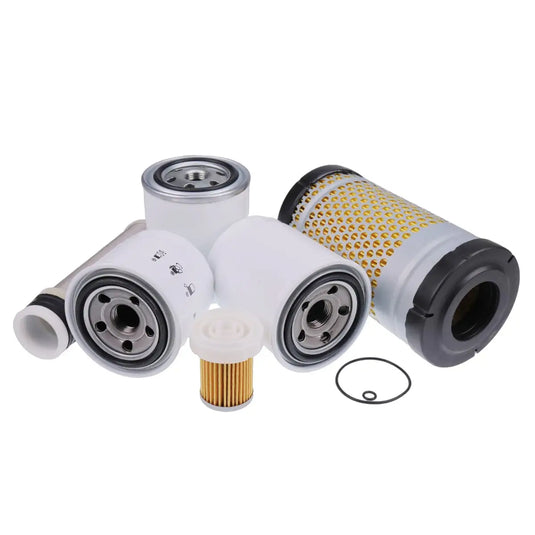 Filter Kit 16271-32090 67955-37710 66021-36060 6A320-59930 6A100-82630 32721-58242 for Kubota Engine V1505 Tractor B3030HSD B3030HSDC B3030HST from MyMROmarts