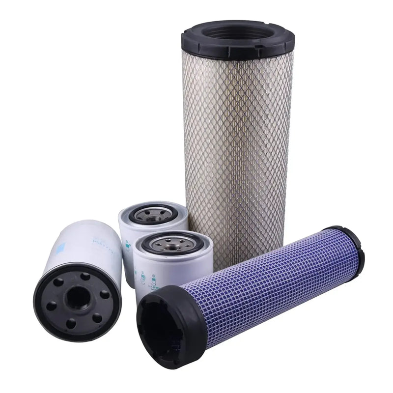 Load image into Gallery viewer, Filter Kit 59800-26110 3A111-19130 HH1C0-32430 HHTA0-37710 1J800-43170 Compatible with Kubota M7060 M6060 Series w/V3307-CR-TE4 Eng - Engine Maintenance Parts > Filter Kits from MyMROmarts
