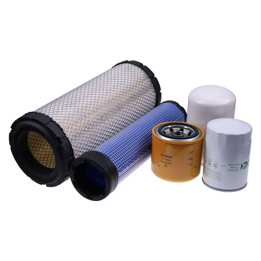 Filter Kit 5970026112 5523126150 HH1C0-32430 HHTA0-59900 HHV0051640 for Kubota Track Loader SVL75 SVL75-2 SVL95-2S w/ V3800-TIEF4 Eng. - Engine Maintenance Parts > Filter Kits from MyMROmarts