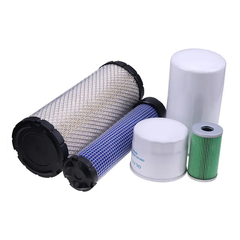 Load image into Gallery viewer, Filter Kit HH164-32430 HHTA0-37710 TA040-93220 TA040-93230 15521-43160 for Kubota Tractor L3010 L3130 L3410 L3430 HST from MyMROmarts
