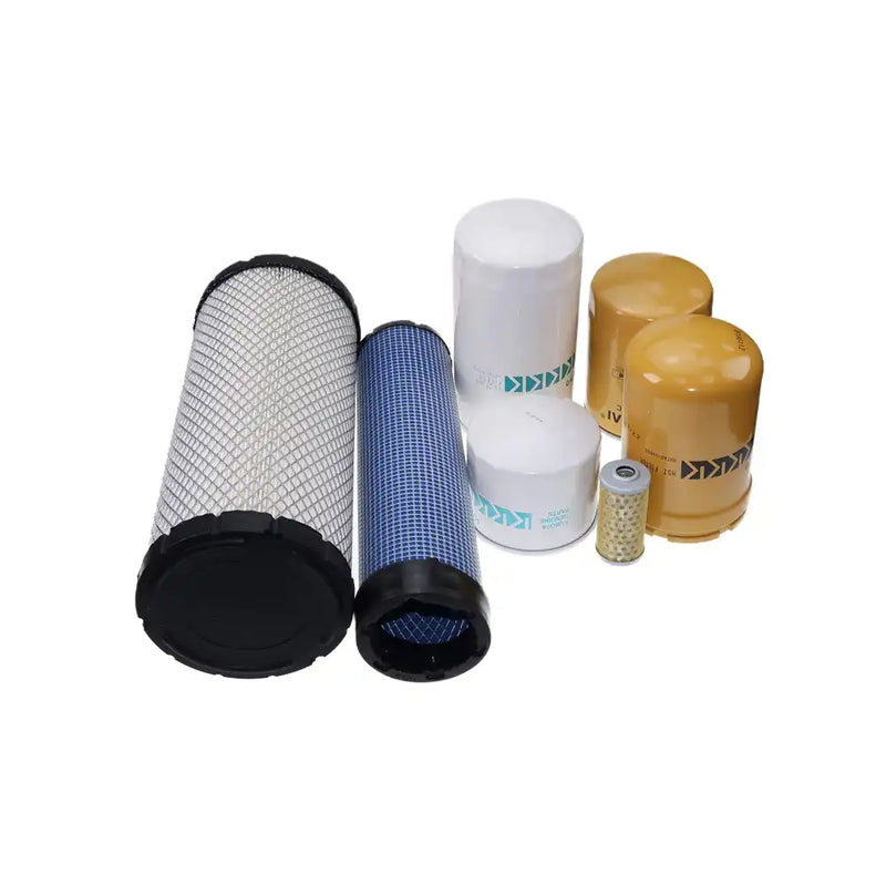 Load image into Gallery viewer, Filter Kit TC630-93230 TC630-93220 HH164-32430 1G311-43380 1J800-43170 HHTA0-59900 HHTA0-37710 for Kubota Tractor L4701 - Engine Maintenance Parts > Filter Kits from MyMROmarts
