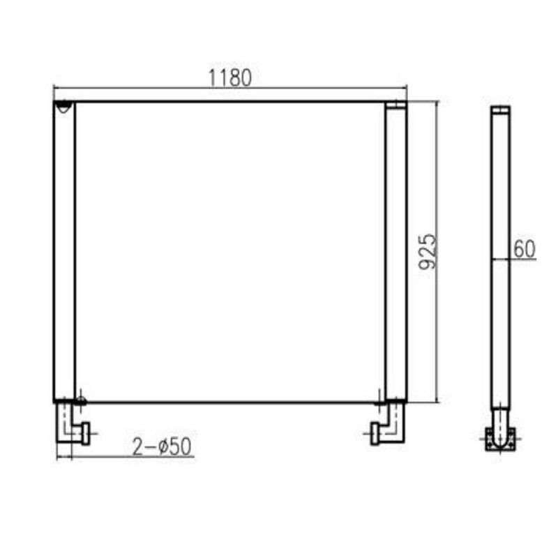Cargue la imagen en el visor de la galería, Hydraulic Oil Cooler For Sumitomo Excavator SH350A3 - Engine Parts &gt; Cooling System &gt; Oil Cooler from MyMROmarts
