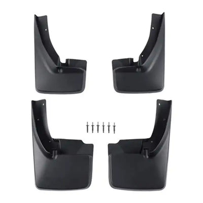 Front Rear Deluxe Molded Splash Guards Mud Flaps 82214137 82214136 for 2009-2018 Dodge Ram 1500 - Engine Parts > Other Engine Parts from MyMROmarts