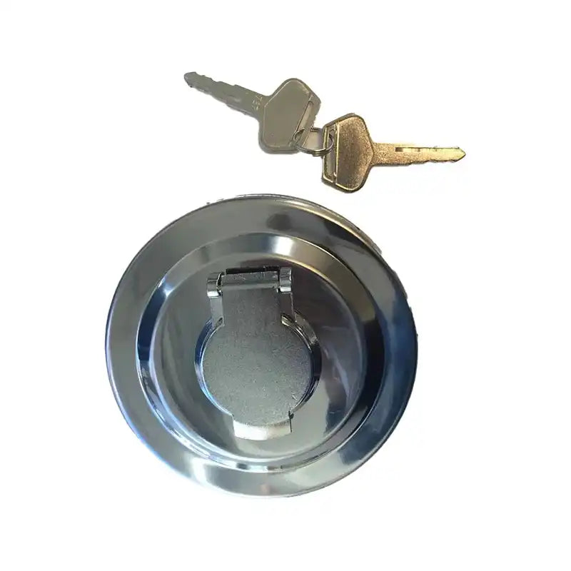 Load image into Gallery viewer, Great Quality Fuel Cap with 2 keys For Komatsu PC60-8 PC70-8 PC100-3 PC100-5 PC110-7 PC120-5 PC120-6 PC130-7 PC150-3 from MyMROmarts
