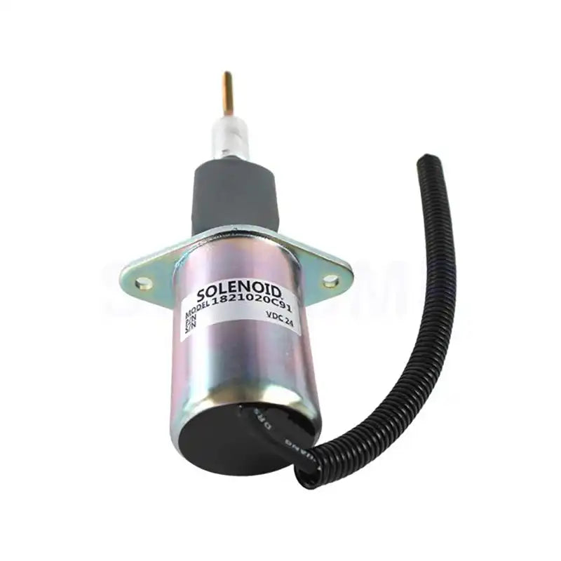 Chargez l&#39;image dans la visionneuse de la galerie, Fuel Injection Control Fuel Shutoff Solenoid 1821020C91 24V for Navistar Perkins Engine 1036-8T 1306-9T from MyMROmarts
