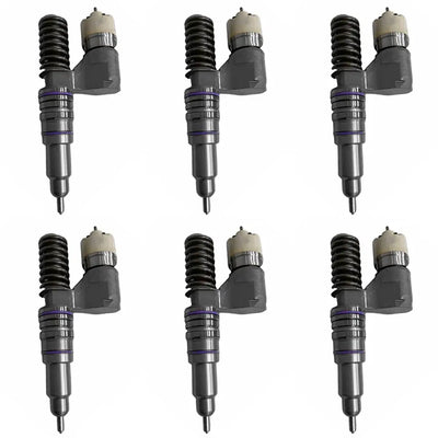 6 PCS Fuel Injector SE501957 for John Deere Engine 6081 6105 6125 Tractor 9120 9220 9320 9420 9520 9620 9300T 9400T 9420T 9520T 9620T - Engine Parts > Fuel System > Fuel Injector from MyMROmarts