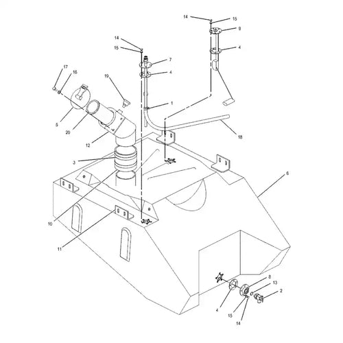 Fuel Level Sender 1449420 for Caterpillar CAT CS-583D CS-573D CS-563D CS-533D CP-563D CS-563D Vibratory Compactors 3116 Engine - Electrical Parts > Sensors > Other Sensors from MyMROmarts