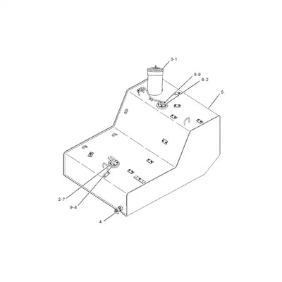 Fuel Level Sender 2203824 for Caterpillar CAT CS-533E CP-533E Vibratory Compactor 3054C Engine - Electrical Parts > Sensors > Other Sensors from MyMROmarts