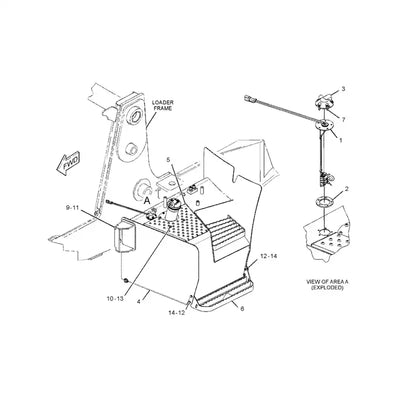 Fuel Level Sender 223-4942 for Caterpillar CAT 434E 444E Backhoe Loader 3054C Engine - Electrical Parts > Sensors > Other Sensors from MyMROmarts