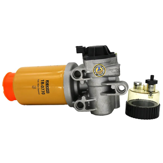 Fuel Priming Pump & Water Separator 2123657 190-8977 1908977 for Caterpillar CAT 322C 325C 330C 330D 570B 580B 627G 637G 730 770 772 - Engine Parts > Fuel System > Fuel Pump from  My Store