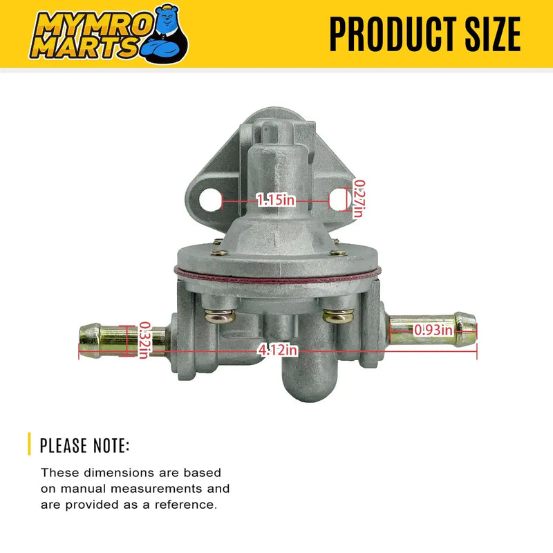 Load image into Gallery viewer, Fuel Pump 6670498 With Gasket 6670782 for Kubota Engine D722 Bobcat Skid Steer Loader 320 322 453 463 MT50 MT52 from MyMROmarts
