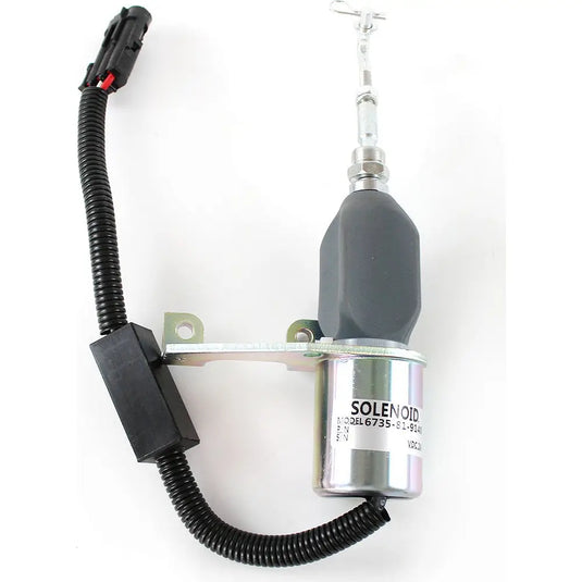 Fuel Pump Solenoid Valve 6735-81-9140 for Komatsu Excavator PC220 PC250 from MyMROmarts