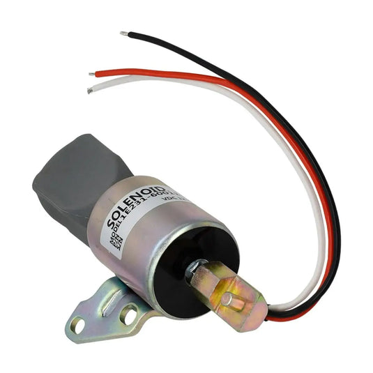 Fuel Shut Down Solenoid 1E231-60011 for Kubota V2203 D722 D902 Z482 Engine - Electrical Parts > Solenoid Valve > Shut Off Solenoid from  My Store