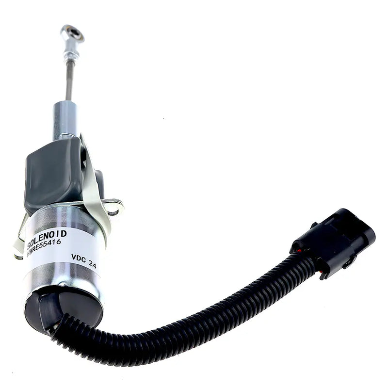 Load image into Gallery viewer, Fuel Shut Off Solenoid RE55416 for John Deere 6076 750C 850C 792DLC from MyMROmarts
