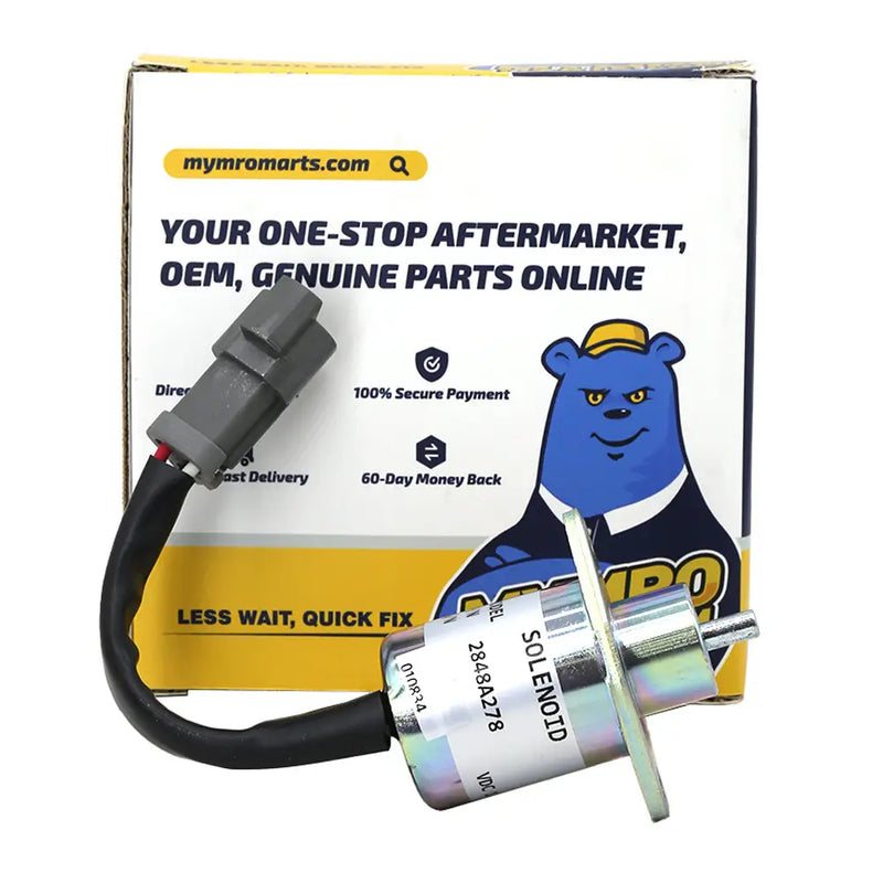 Load image into Gallery viewer, Fuel Shutoff Solenoid 172-7209 for Caterpillar CAT 232 262 252 242 906 257 277 267 287 247 12V from MyMROmarts
