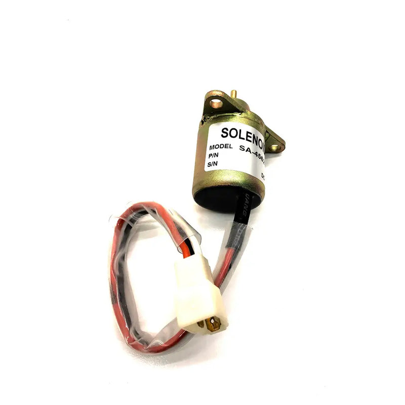 Afbeelding laden in Galerijviewer, Fuel Shutoff Solenoid MIU805200 for John Deere Tractor 1023E 1025R 1026R 1435 1445 1545 1550 1565 1570 1575 1580 1585 - Electrical Parts &gt; Solenoid Valve &gt; Shut Off Solenoid from MyMROmarts

