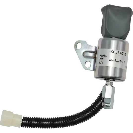 Fuel Shutoff Solenoid SA-5176-12 1756ES-12SUC5B1S5 12V for Kubota D722 D902 Z482 Engine from MyMROmarts