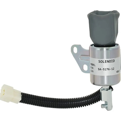 Fuel Shutoff Solenoid SA-5176-12 1756ES-12SUC5B1S5 12V for Kubota D722 D902 Z482 Engine from MyMROmarts