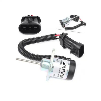 Fuel Stop Solenoid YF1-68516-00-10 YF1-68516-00-14 for Yamaha Generator EDL13000STE EDL7000SE EDL11000SE EDL11000SD EDL7000SDE from MyMROmarts