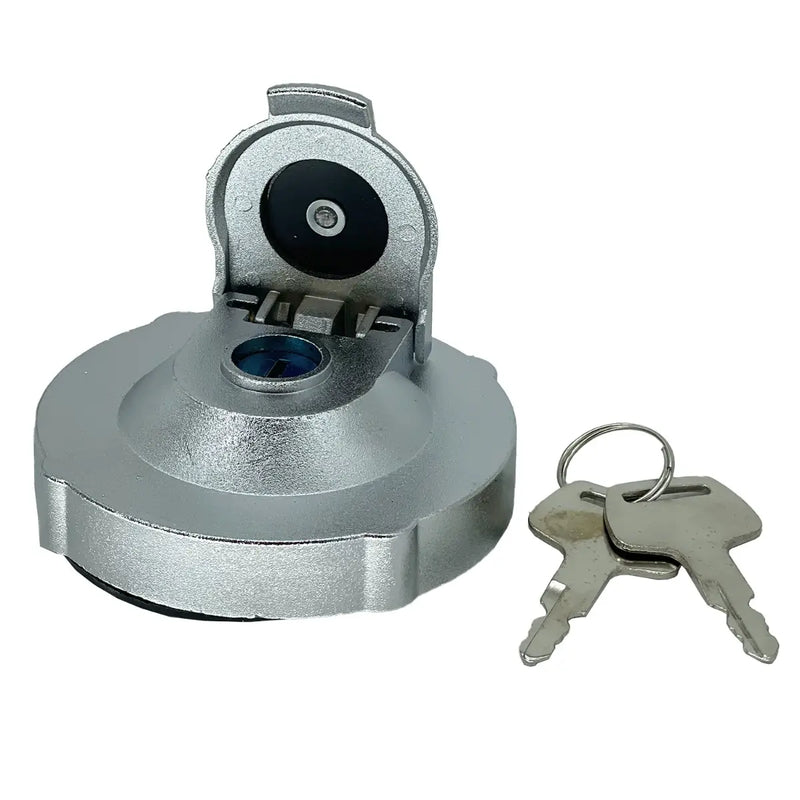 Lataa kuva gallerian katseluohjelmaan Fuel Tank Cap With Key 15521-01200 for Takeuchi TL26 TL120 TL126 TL130 TL140 TL150 TL220 TL230 TL240 TL250 TB014 TB015 TB016 TB125 from MyMROmarts
