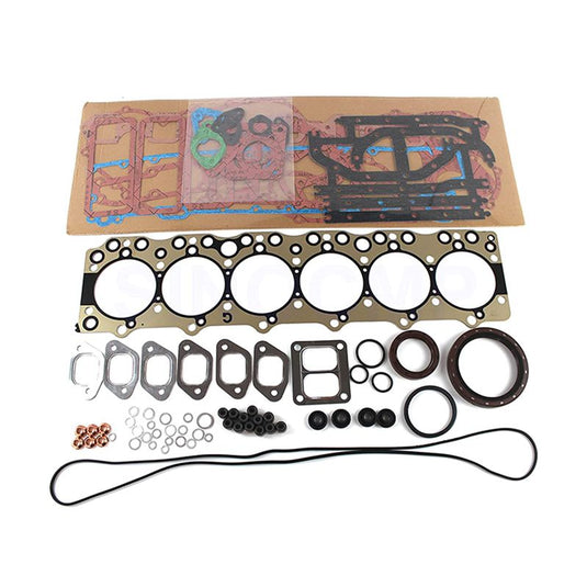 Full Gasket Kit 1-87810-609-0 1-87812-311-5 for Hitachi ZAX200 ZAX200-1 EX220 Excavator Isuzu 6BG1 6BG1T Engine - Engine Maintenance Parts > Overhaul Gasket Kits from MyMROmarts
