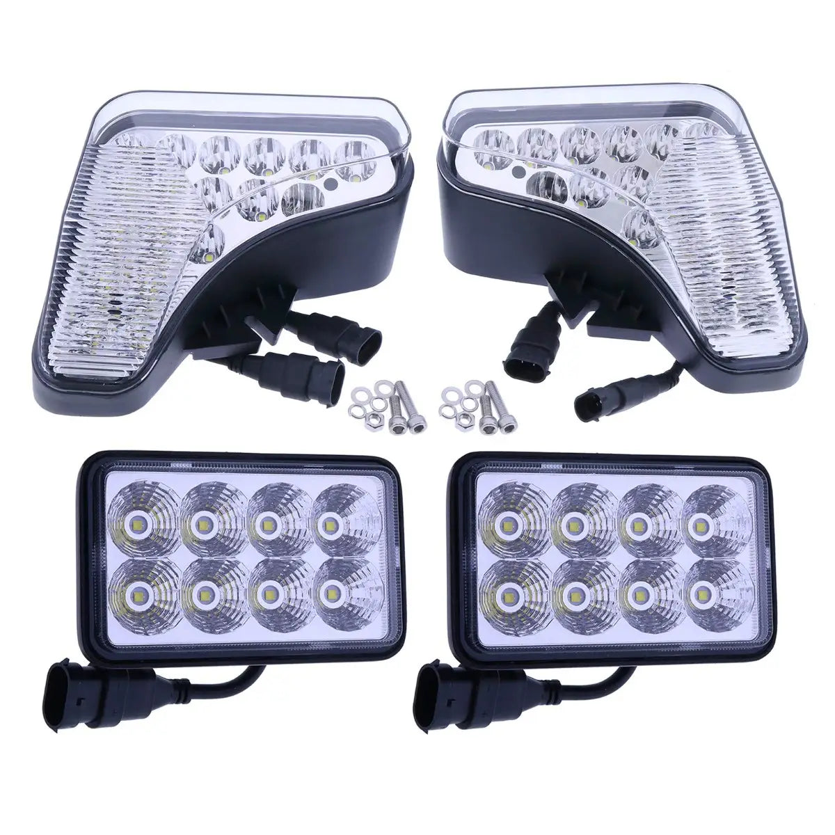 Full LED Light Kit 7251341 7251340 9829523 for Bobcat Loader A770 S450 S510 S530 S550 S570 S590 S595 S630 S650 S740 S750 T450 T550 T590 T630 T650 T750 T770 T870